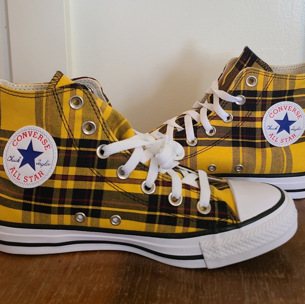Converse Chuck Taylor AS Hi Top Yellow wmns 7 - Picture 4 of 6